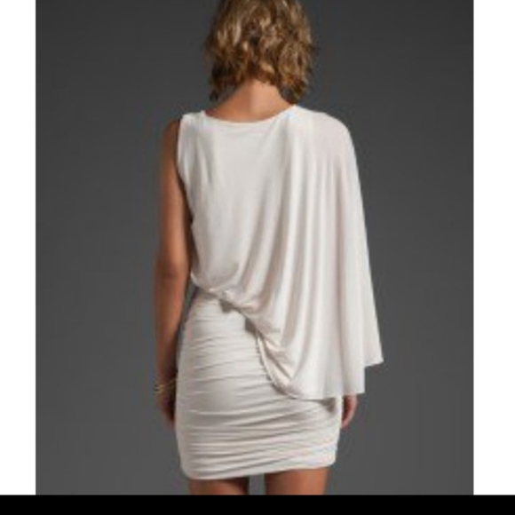 BCBG Venus Coctail Dress. Off white. - Picture 4 of 6